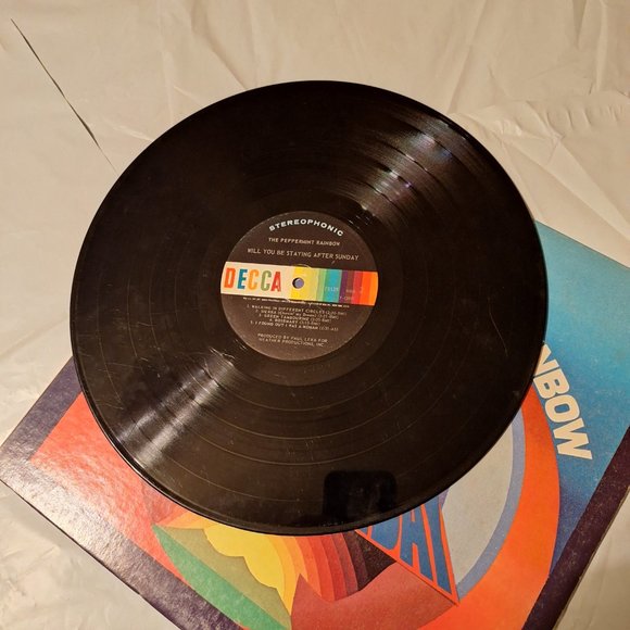 peppermint rainbow will you be staying after sunday lp record - Picture 5 of 5